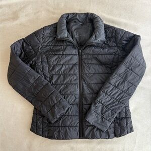 32° Heat Women’s Lightweight Quilted Puffer Jacket Charcoal – Small (Estimated)
